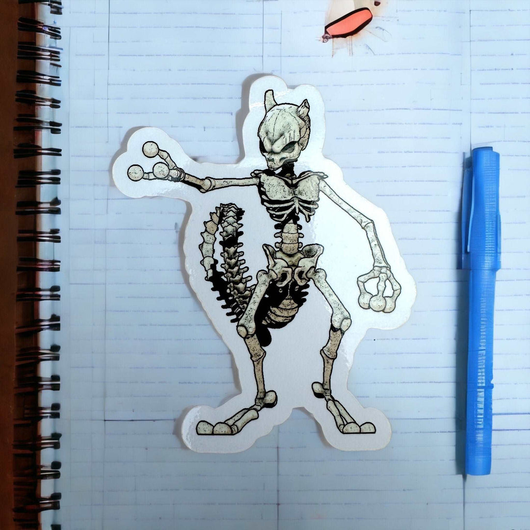 Skull & Skeleton Sticker Pack