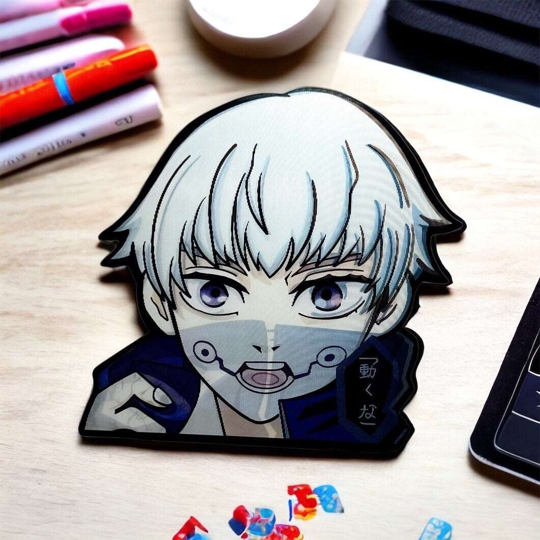 Anime 3D Motion Lenticular Sticker