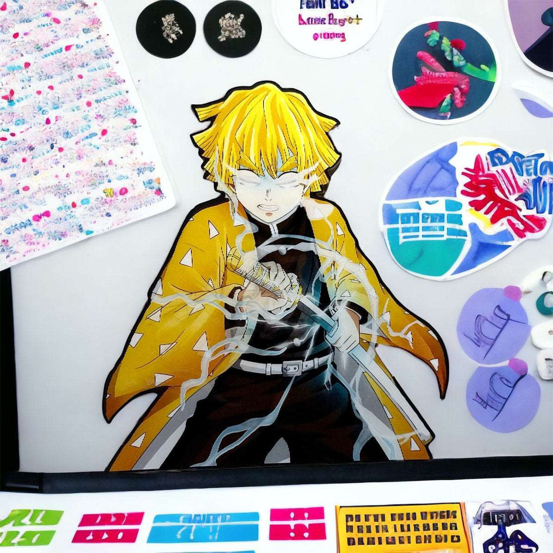 Anime 3D Motion Lenticular Sticker