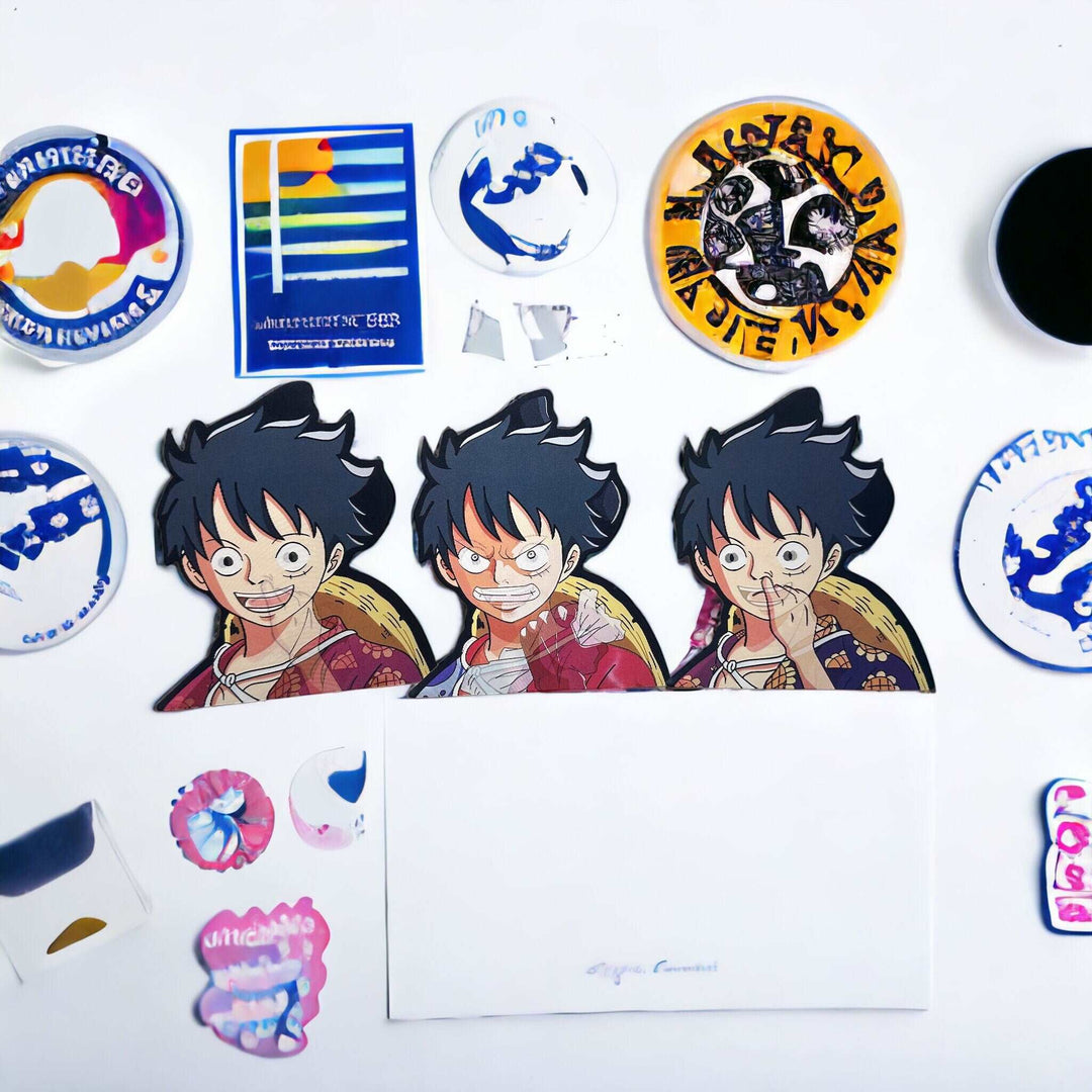 Anime 3D Motion Lenticular Sticker