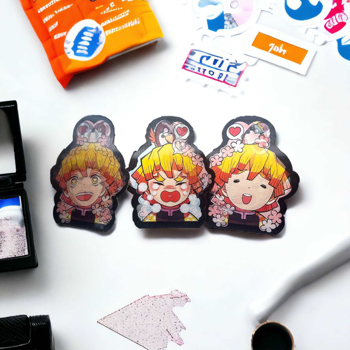 Anime 3D Motion Lenticular Sticker