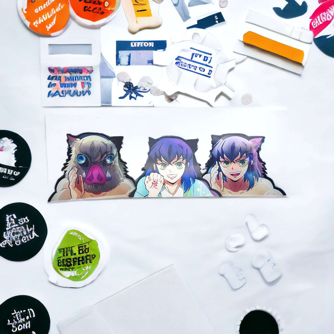 Anime 3D Motion Lenticular Sticker