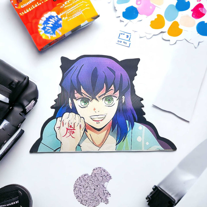 Anime 3D Motion Lenticular Sticker