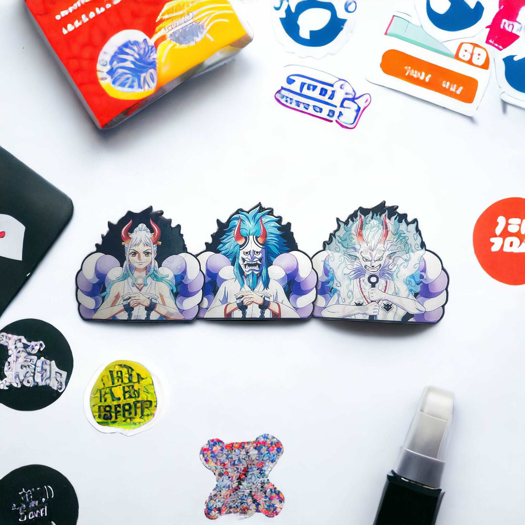 Anime 3D Motion Lenticular Sticker