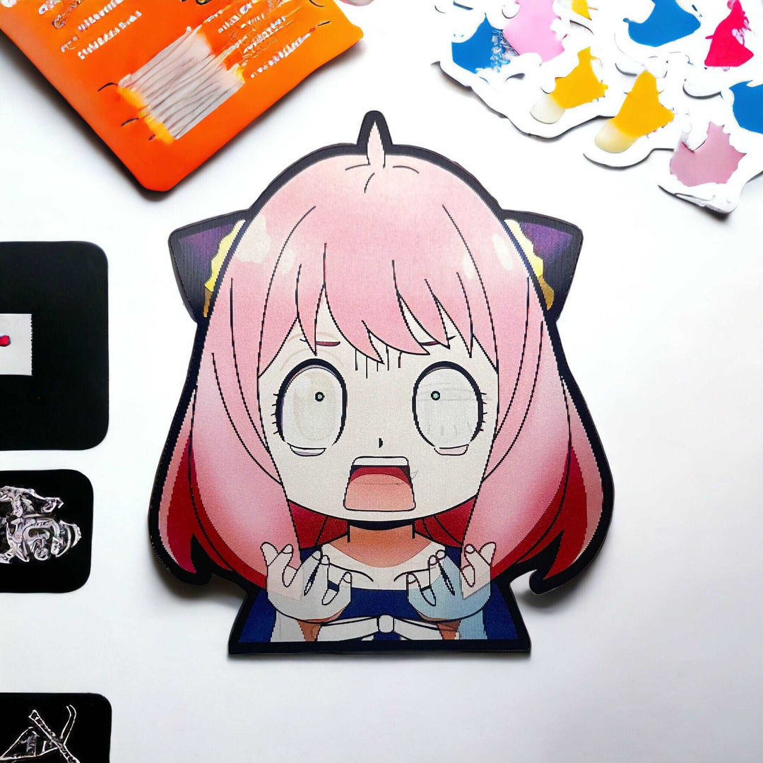 Anime 3D Motion Lenticular Sticker