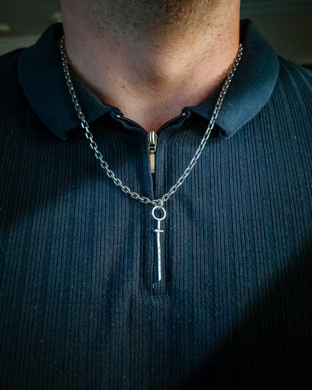 Counter Stroke Necklace Pendant