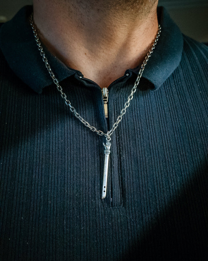 Hand Sword Necklace Pendant