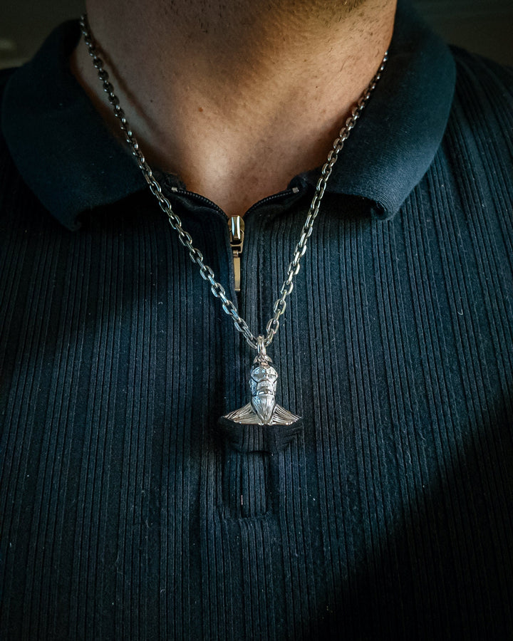 Colossal Giant Bust Necklace Pendant