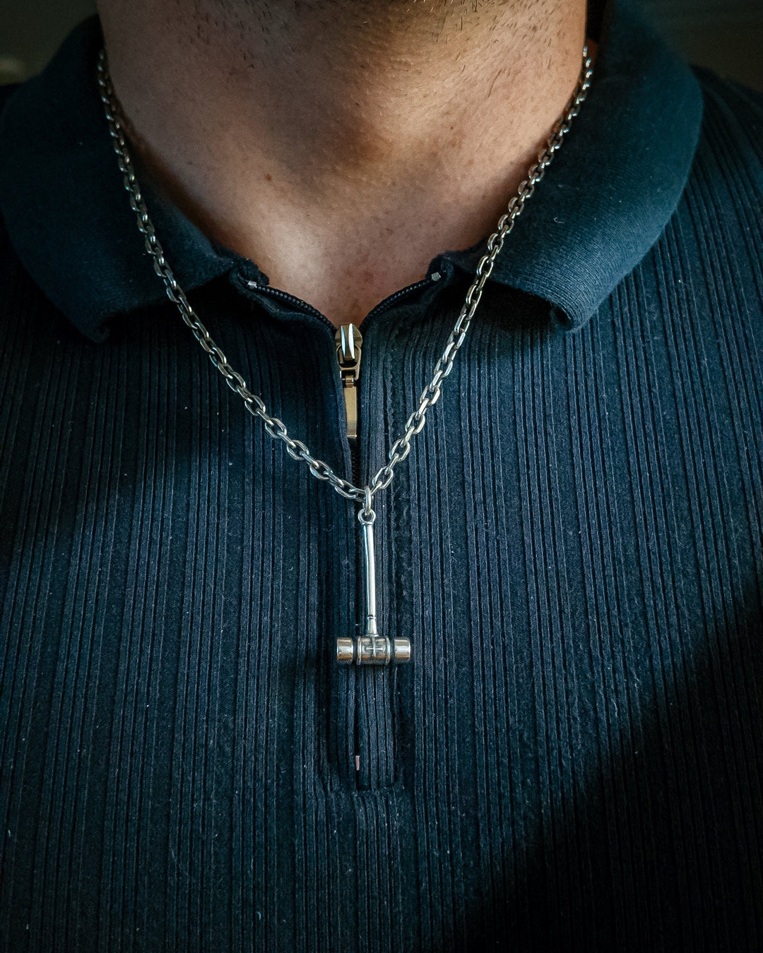 Higuruma Gavel Necklace Pendant