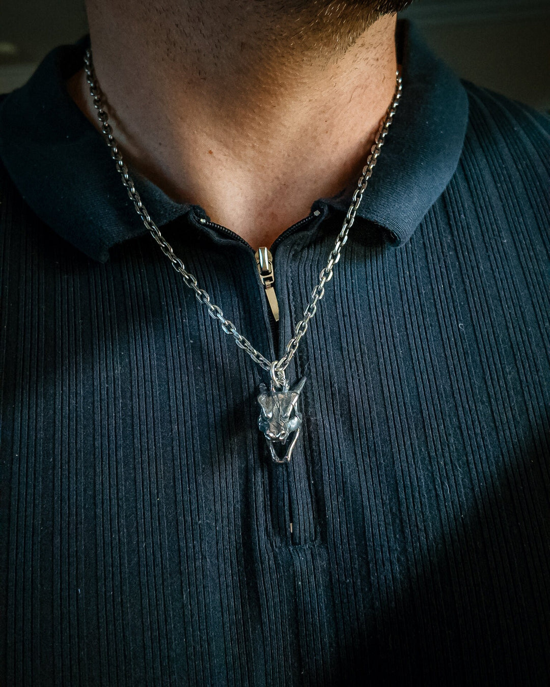 006 Skull Necklace Pendant