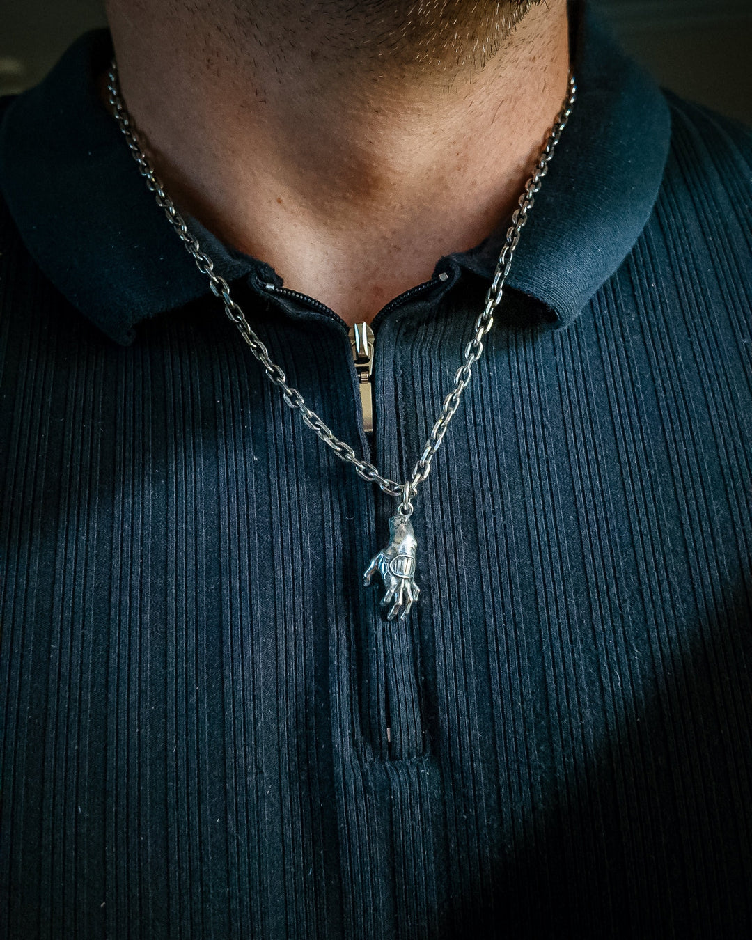 Demon Hand Necklace Pendant