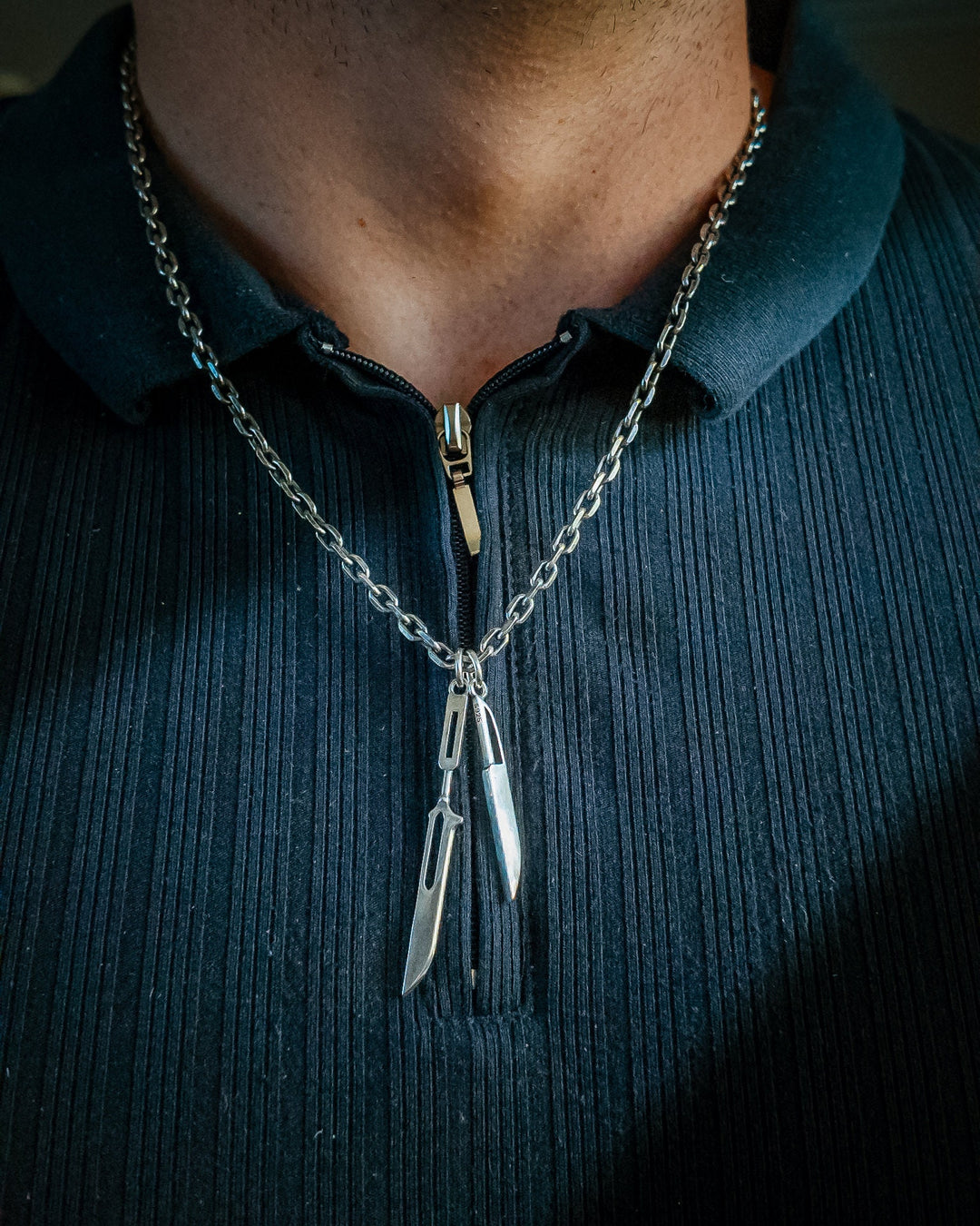 Dual Wield Necklace Pendant