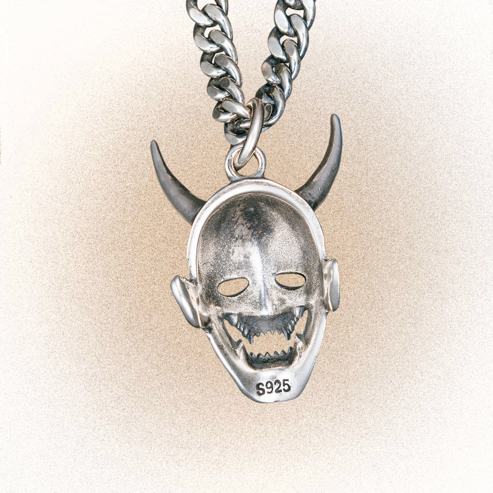 Clan Killer Mask Necklace Pendant