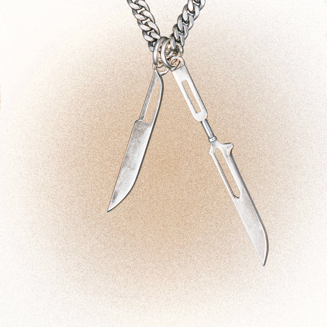Dual Wield Necklace Pendant