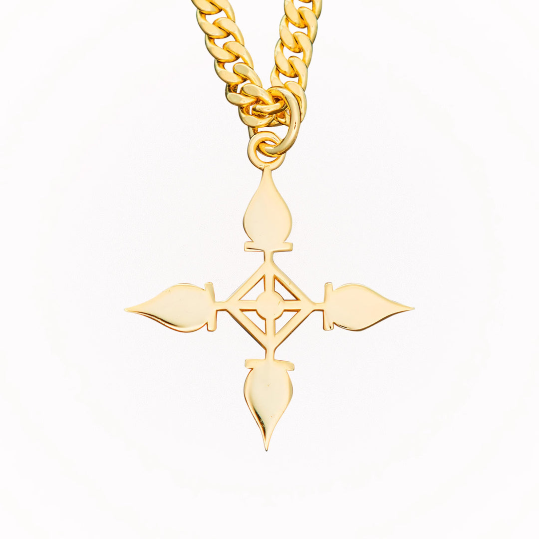 Chrollo's Vajra Tattoo Necklace Pendant