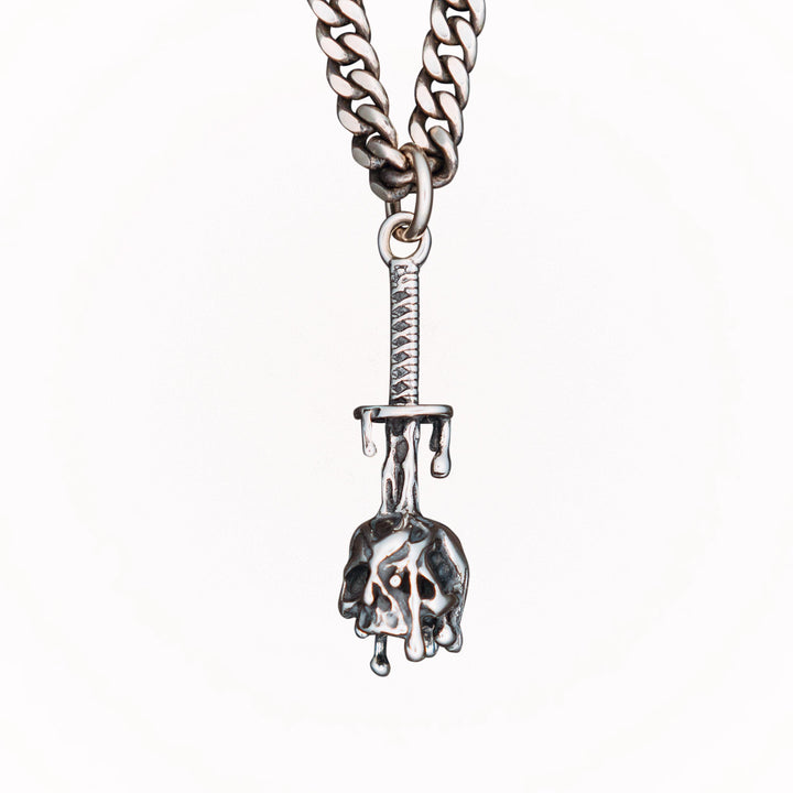 Death Sword Necklace Pendant