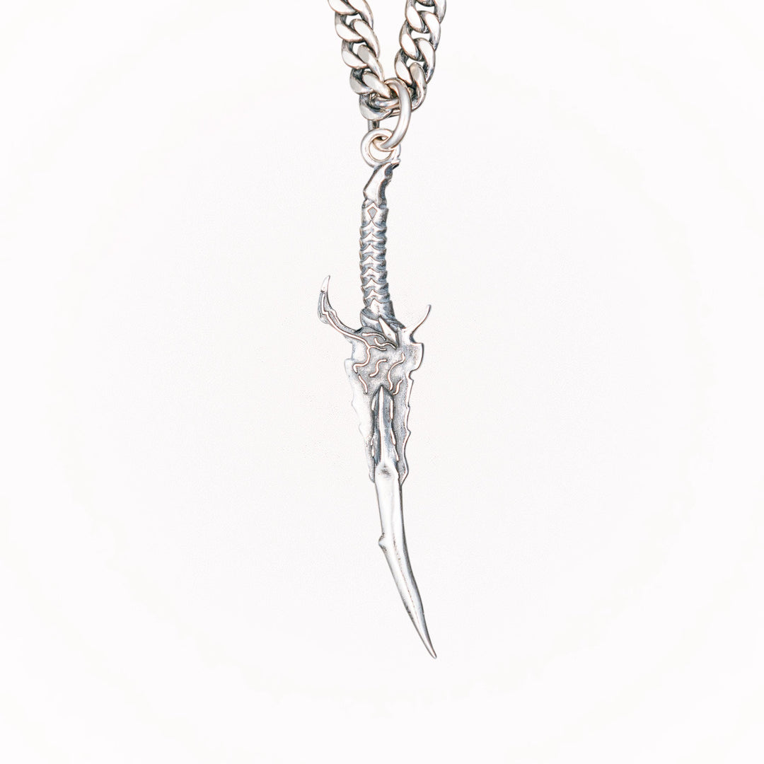 Kamish's Wrath Long Dagger Necklace Pendant