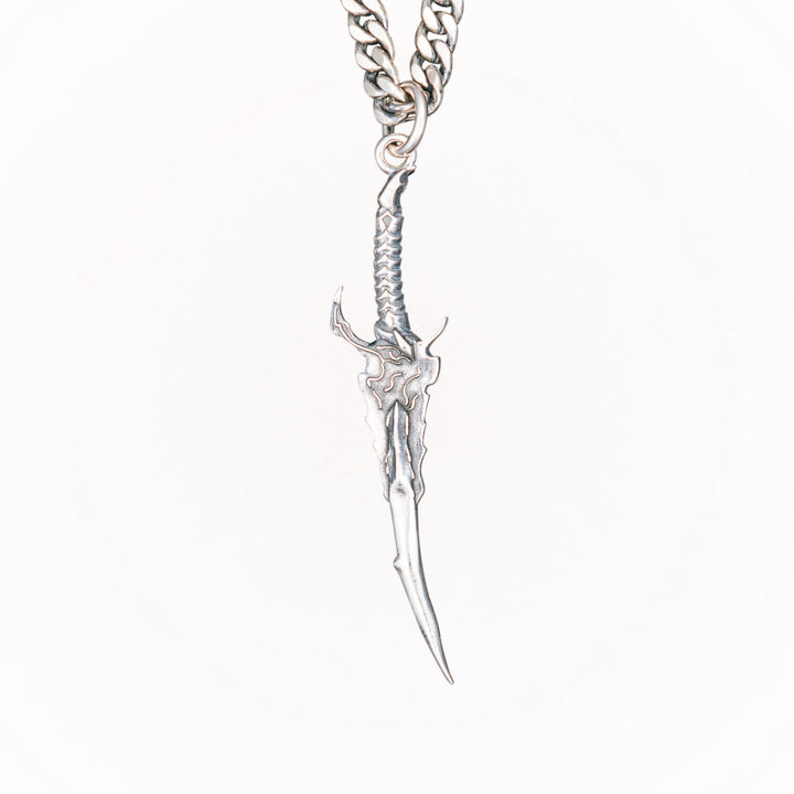 Kamish's Wrath Long Dagger Necklace Pendant