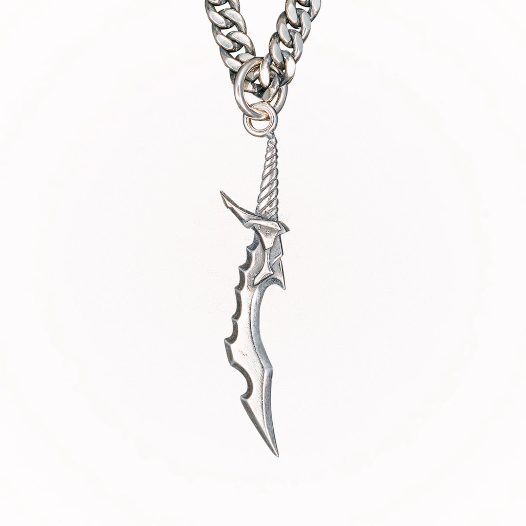 Knight Killer Dagger Necklace Pendant