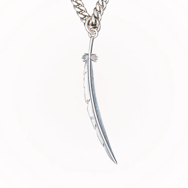 Feather Blade Necklace Pendant