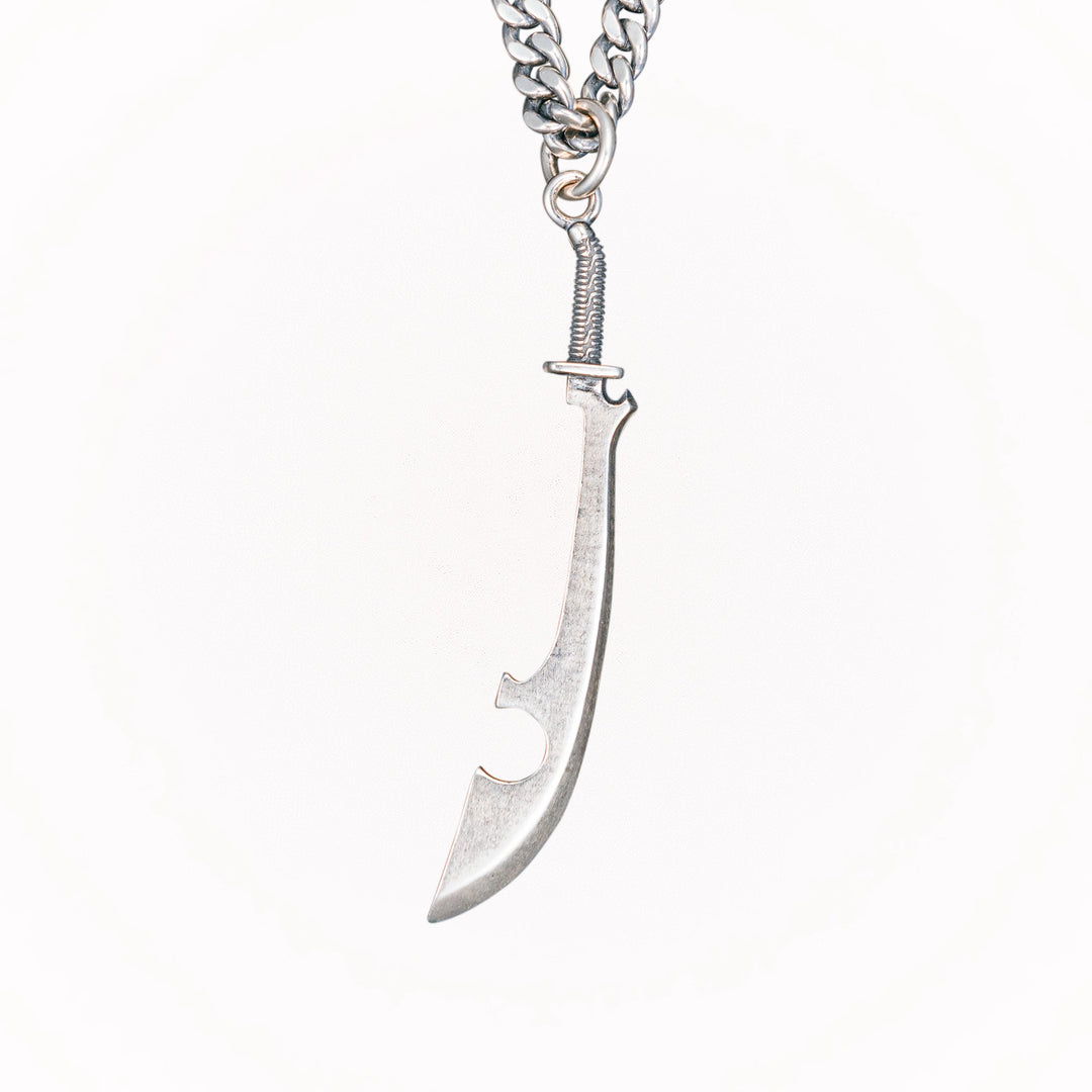 Shadow Demon Sword Necklace Pendant