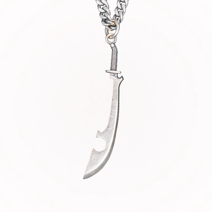 Shadow Demon Sword Necklace Pendant