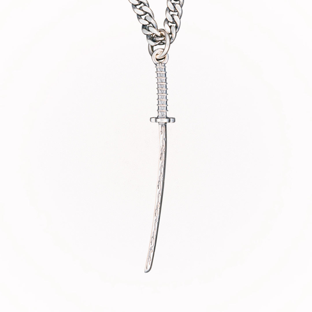 Thunder Breathing Sword Necklace Pendant