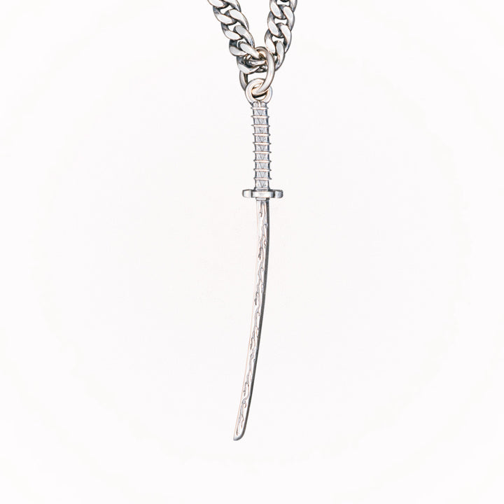 Thunder Breathing Sword Necklace Pendant