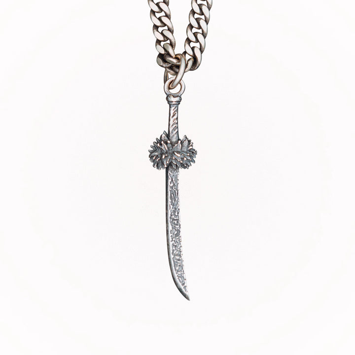 Split Soul Katana Necklace Pendant