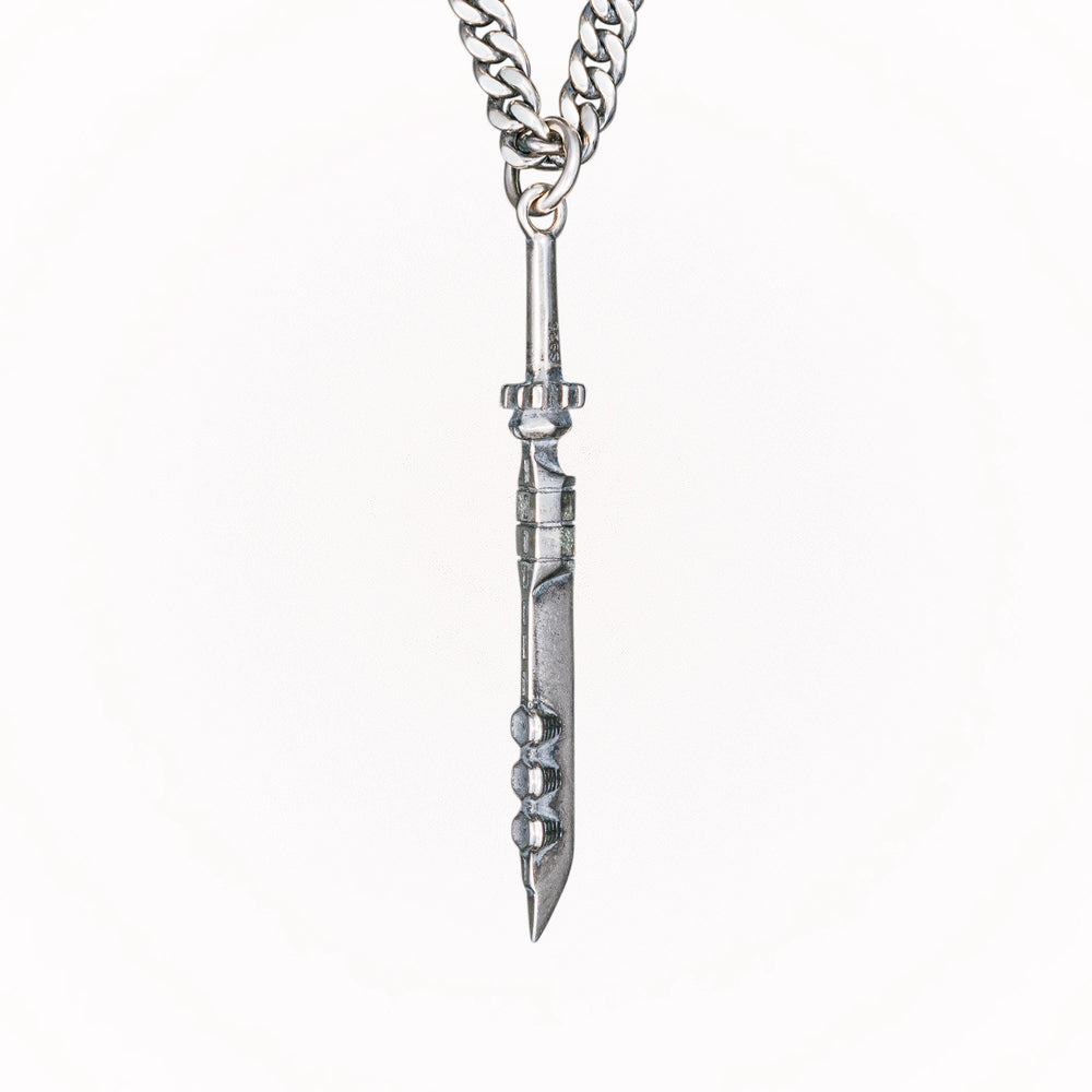 Dragon Bone Sword Necklace Pendant