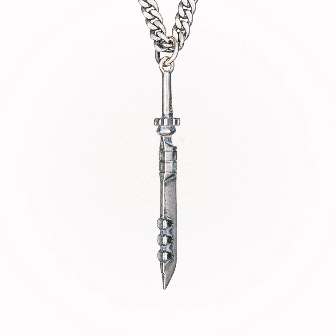 Dragon Bone Sword Necklace Pendant