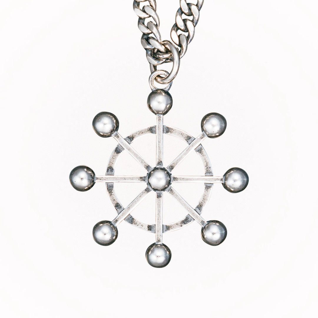 Eight-Sided Handle Necklace Pendant