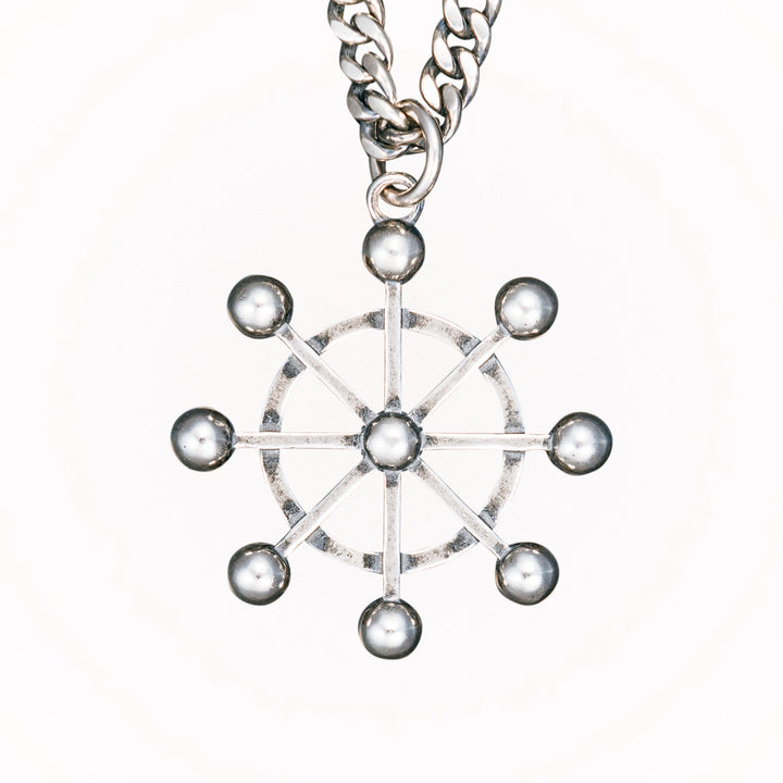 Eight-Sided Handle Necklace Pendant