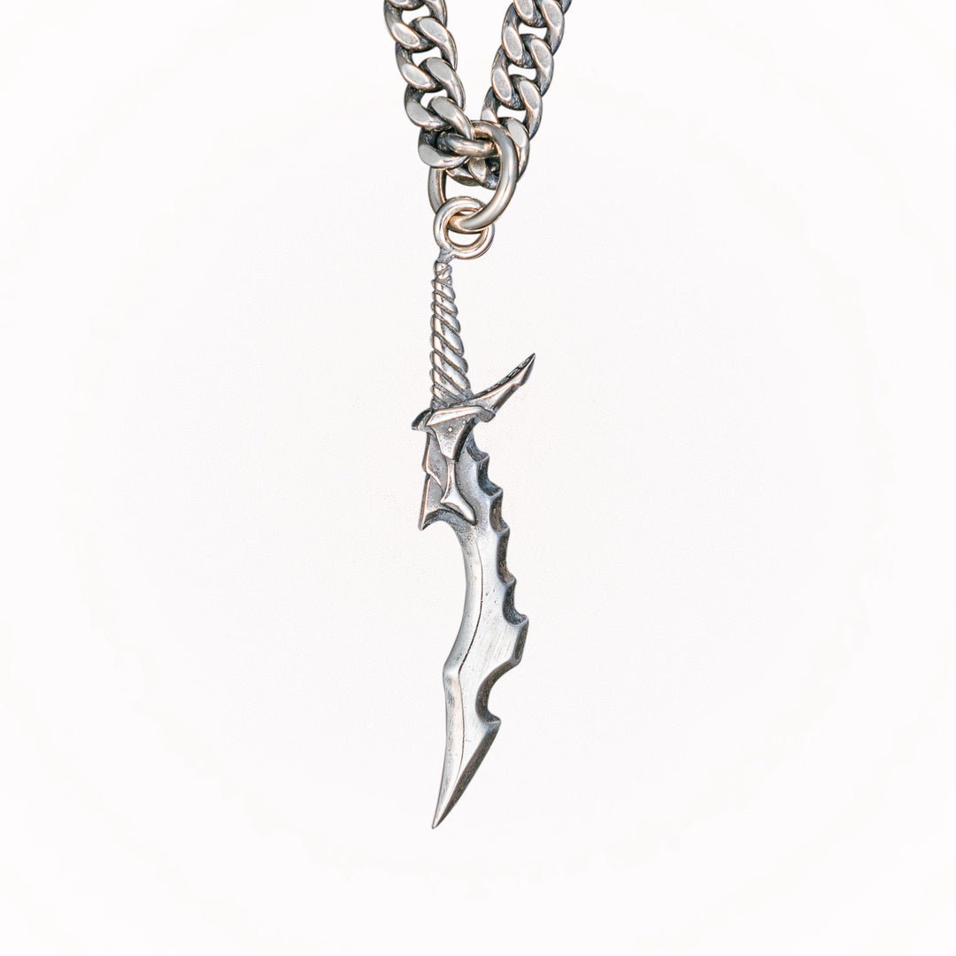 Knight Killer Dagger Necklace Pendant