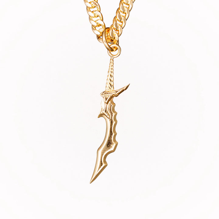 Knight Killer Dagger Necklace Pendant