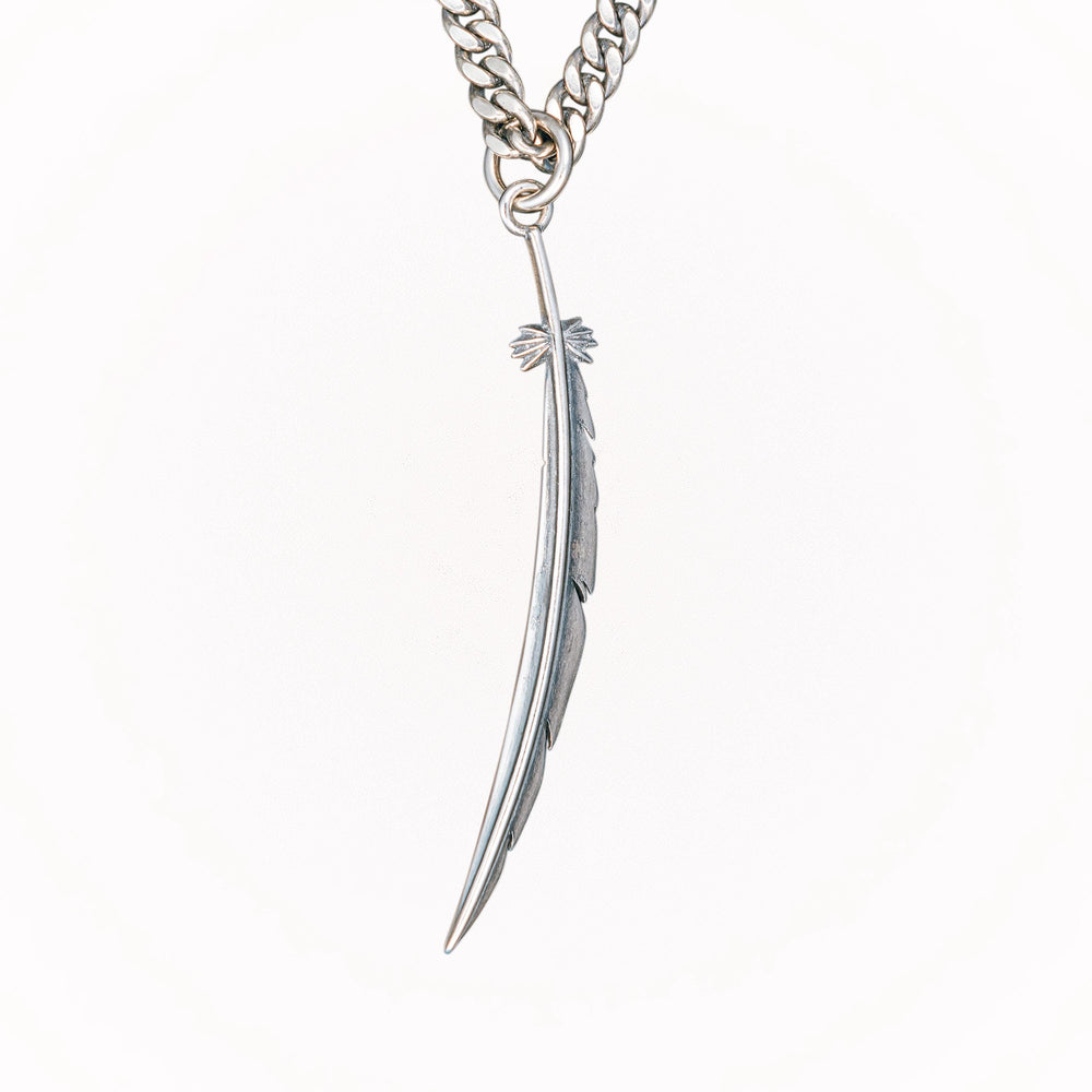 Feather Blade Necklace Pendant