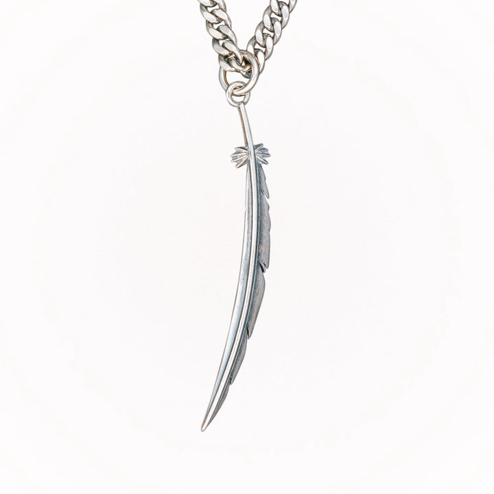 Feather Blade Necklace Pendant