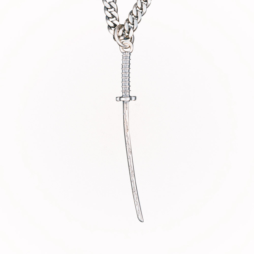 Thunder Breathing Sword Necklace Pendant