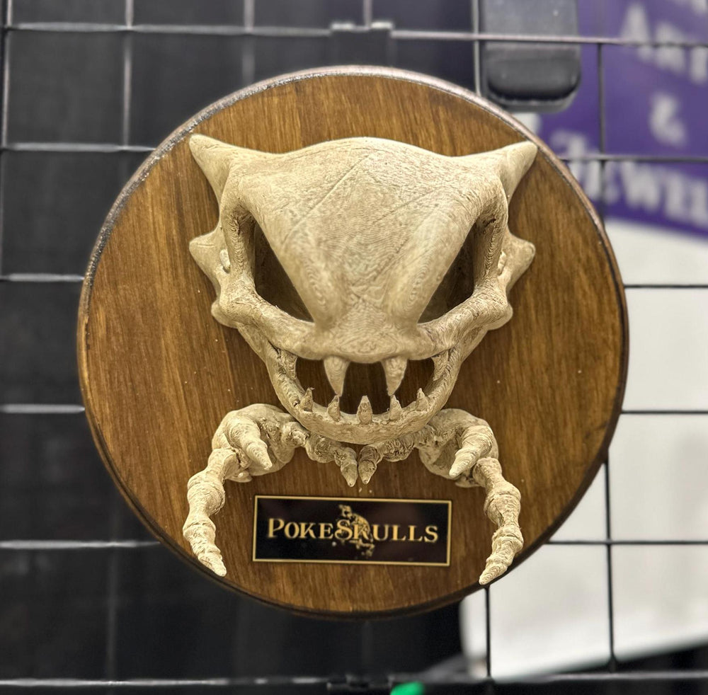 093 Skull Wall Plaque