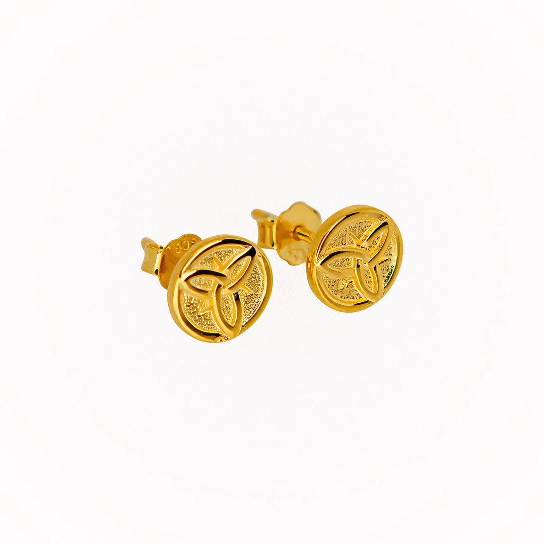 Mora Coin Stud Earrings