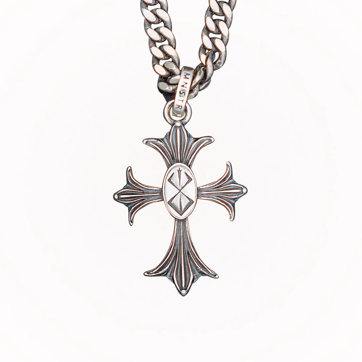 Chrome Sacrifice Necklace Pendant