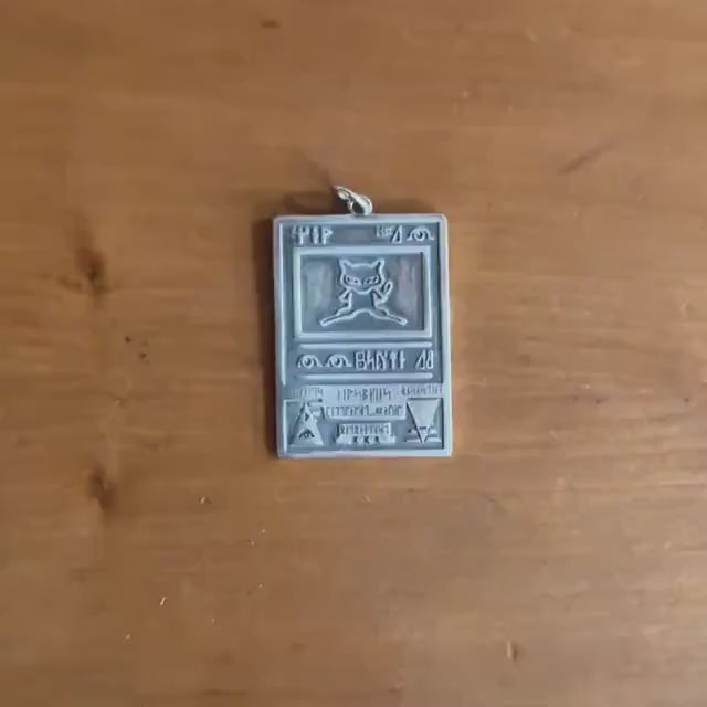 Ancient Card Necklace Pendant