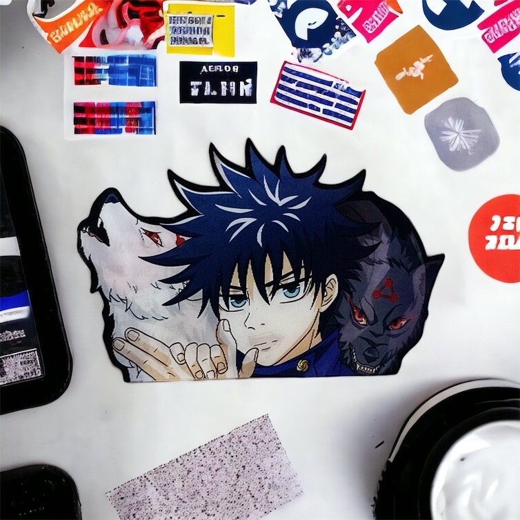 Anime 3D Motion Lenticular Sticker