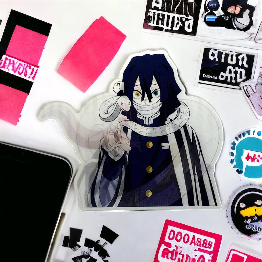 Anime 3D Motion Lenticular Sticker