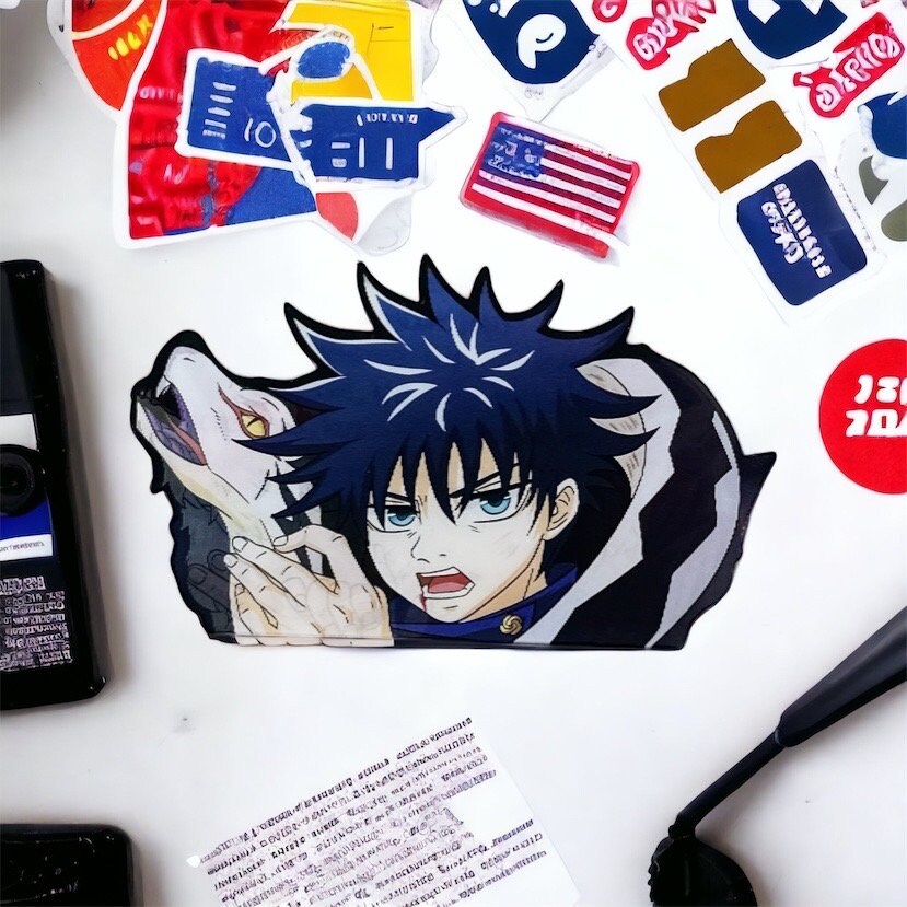 Anime 3D Motion Lenticular Sticker