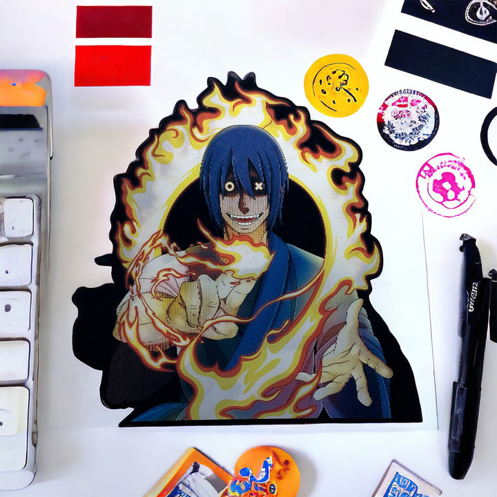 Anime 3D Motion Lenticular Sticker