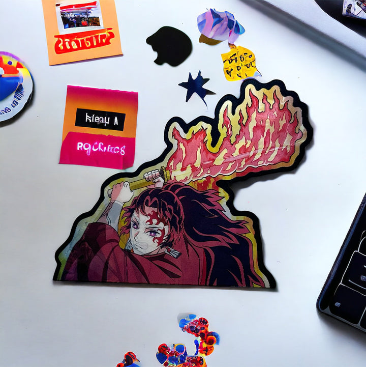 Anime 3D Motion Lenticular Sticker