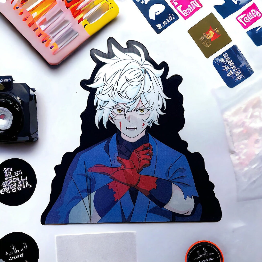 Anime 3D Motion Lenticular Sticker