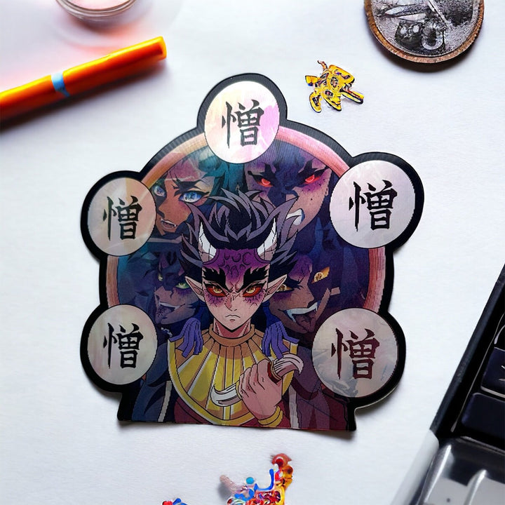 Anime 3D Motion Lenticular Sticker